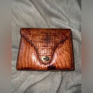 Genuine alligator handbag